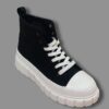 Black and White Sneakers - Image 3