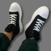 Black and White Sneakers - Image 2