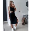 Hermina Rib Cut Out Dress - Image 4