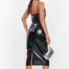 Loriana Leather Dress - Image 2