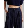 Navy Blue Striped Pants - Image 2