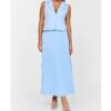 Plisse Skirt & Vest Suit - Image 2