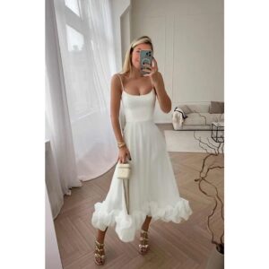 Rita White Dress