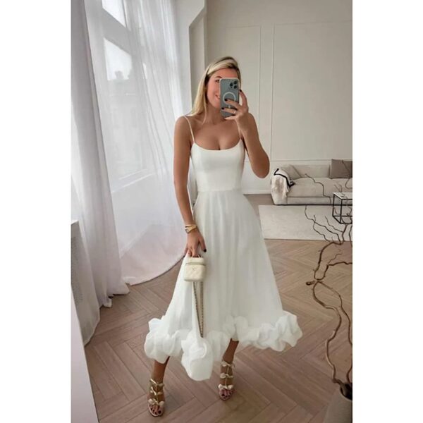 Rita White Dress