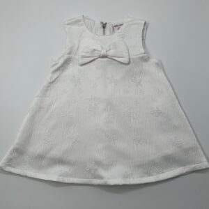 White Bow Dress