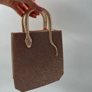 Snake Rhinestone Bag