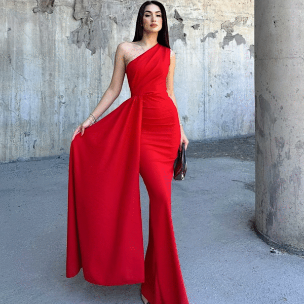 Lora Red Dress