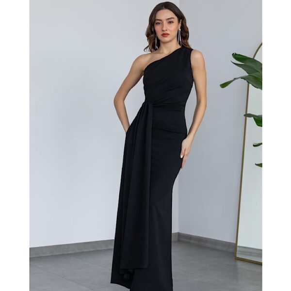 Lora Black Dress