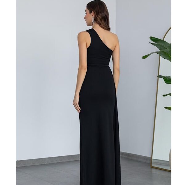 Lora Black Dress - Image 3
