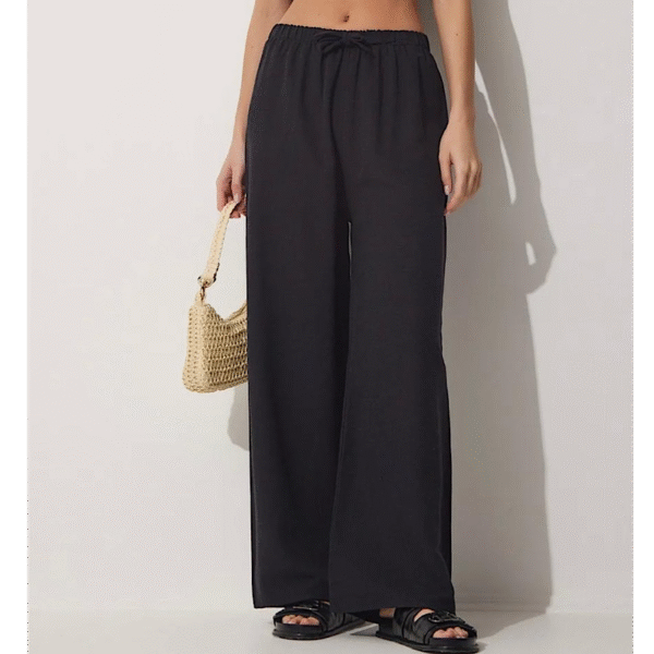 Black Loose Pants - Image 2