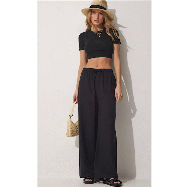 Black Loose Pants