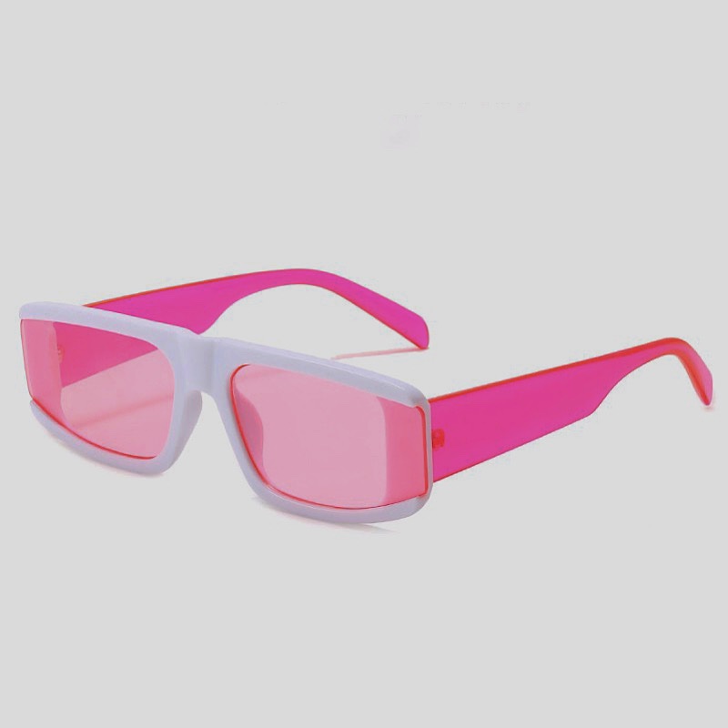 White Pink Sunglasses