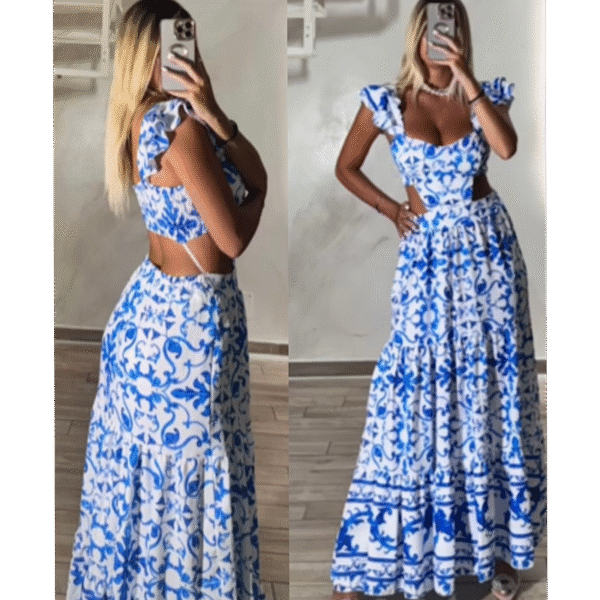 Corina Cut Out Dress - Image 2