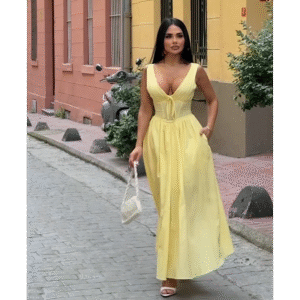 Yioli Yellow Dress