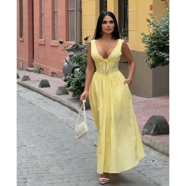 Yioli Yellow Dress