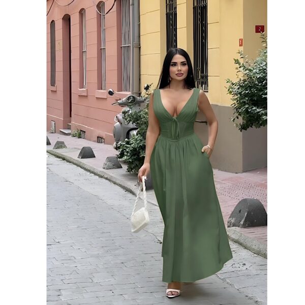 Yioli Khaki Dress