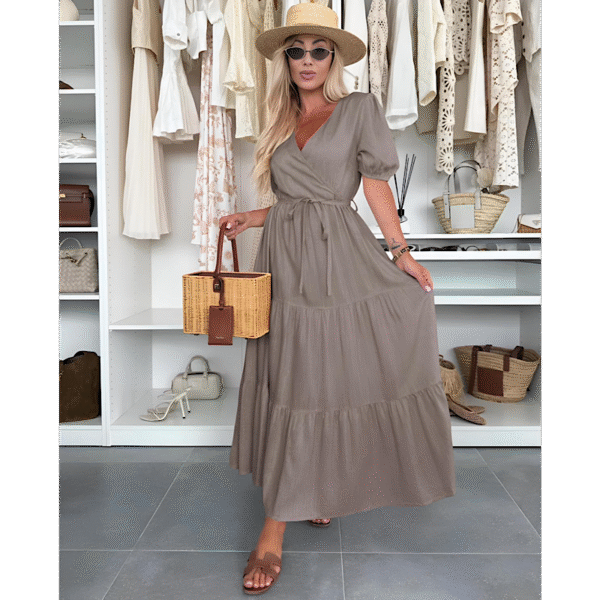Marilyn Mocha Dress