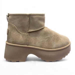 Beige Ultra Mini Heights Boots