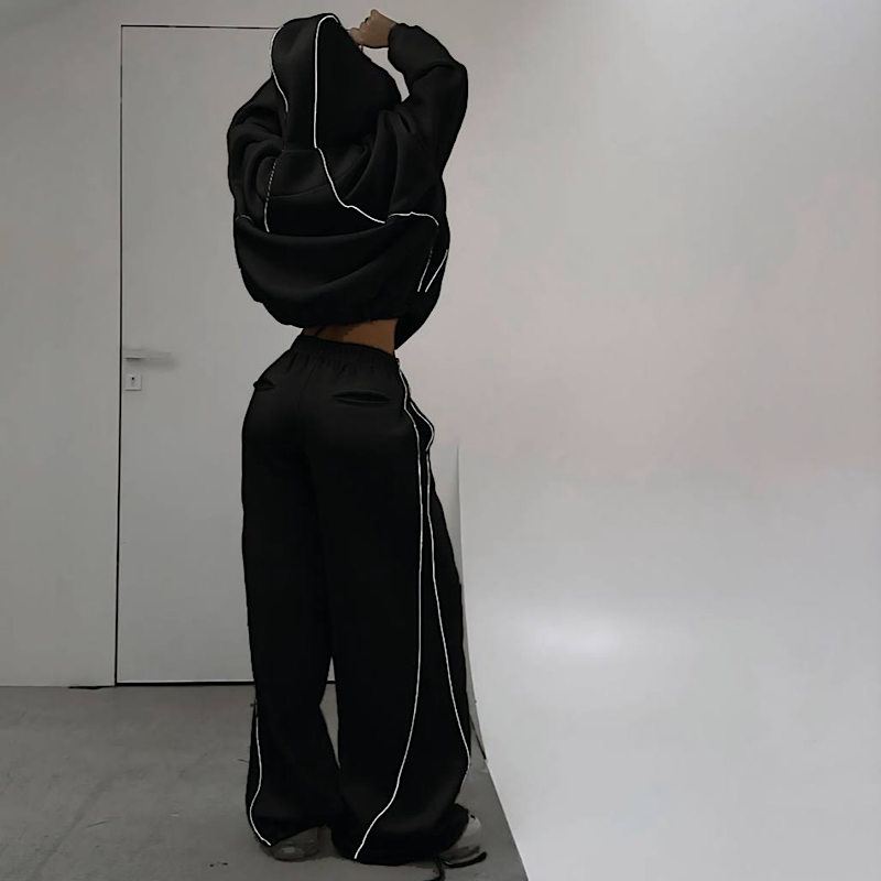 Black Fleece Tracksuits - Image 2