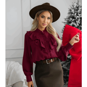 Miranda Bordeaux Shirt