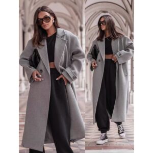 Grey Long Coat