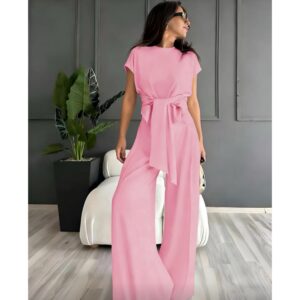 Miranda Pink Elastic Set