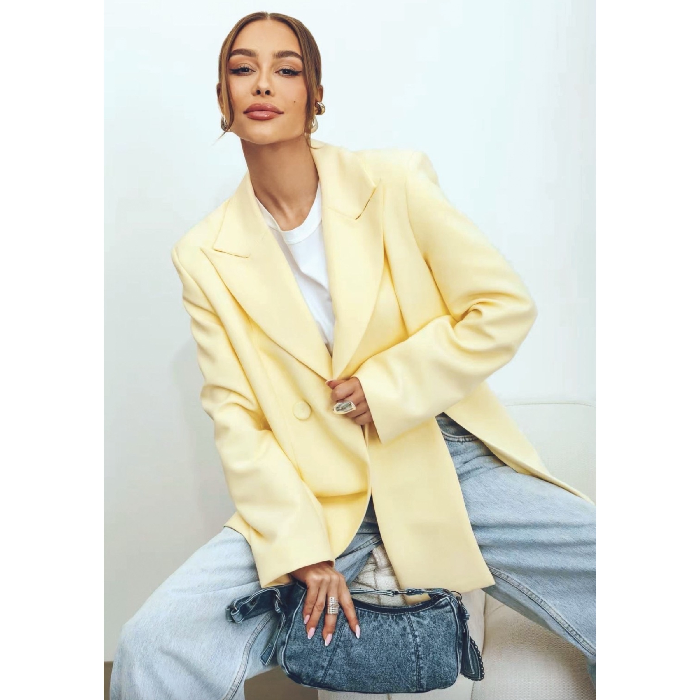 Butter Yellow Blazer