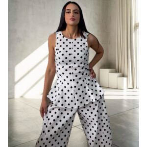 White Polka Dot Balloon Set