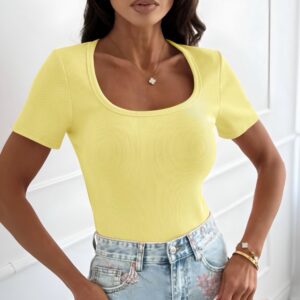 Yellow Rib T-shirt