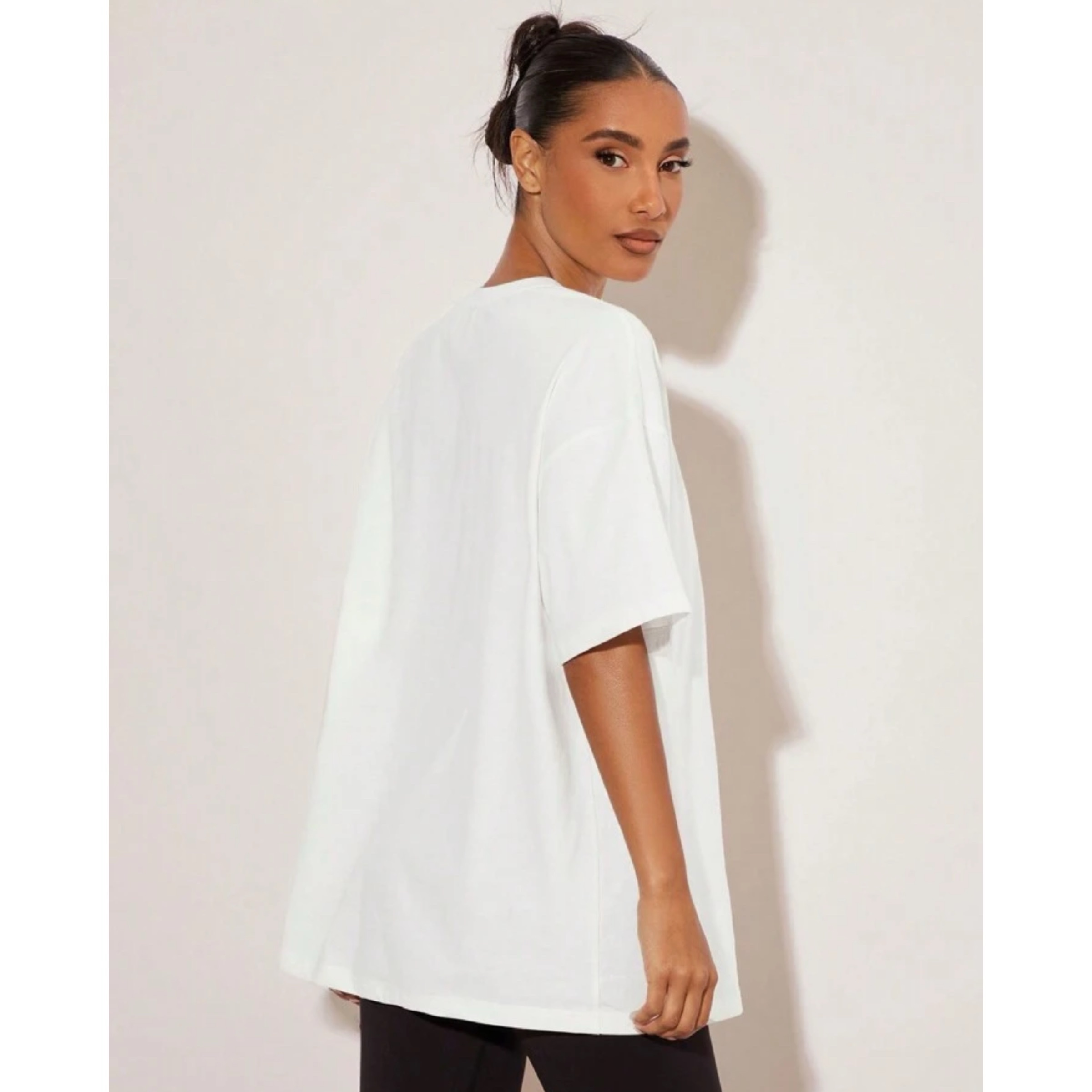 White Oversized Cotton T-shirt