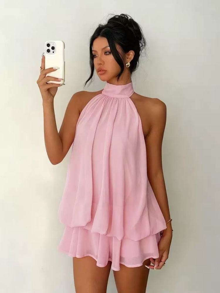 Amalia Pink Dress - Image 2