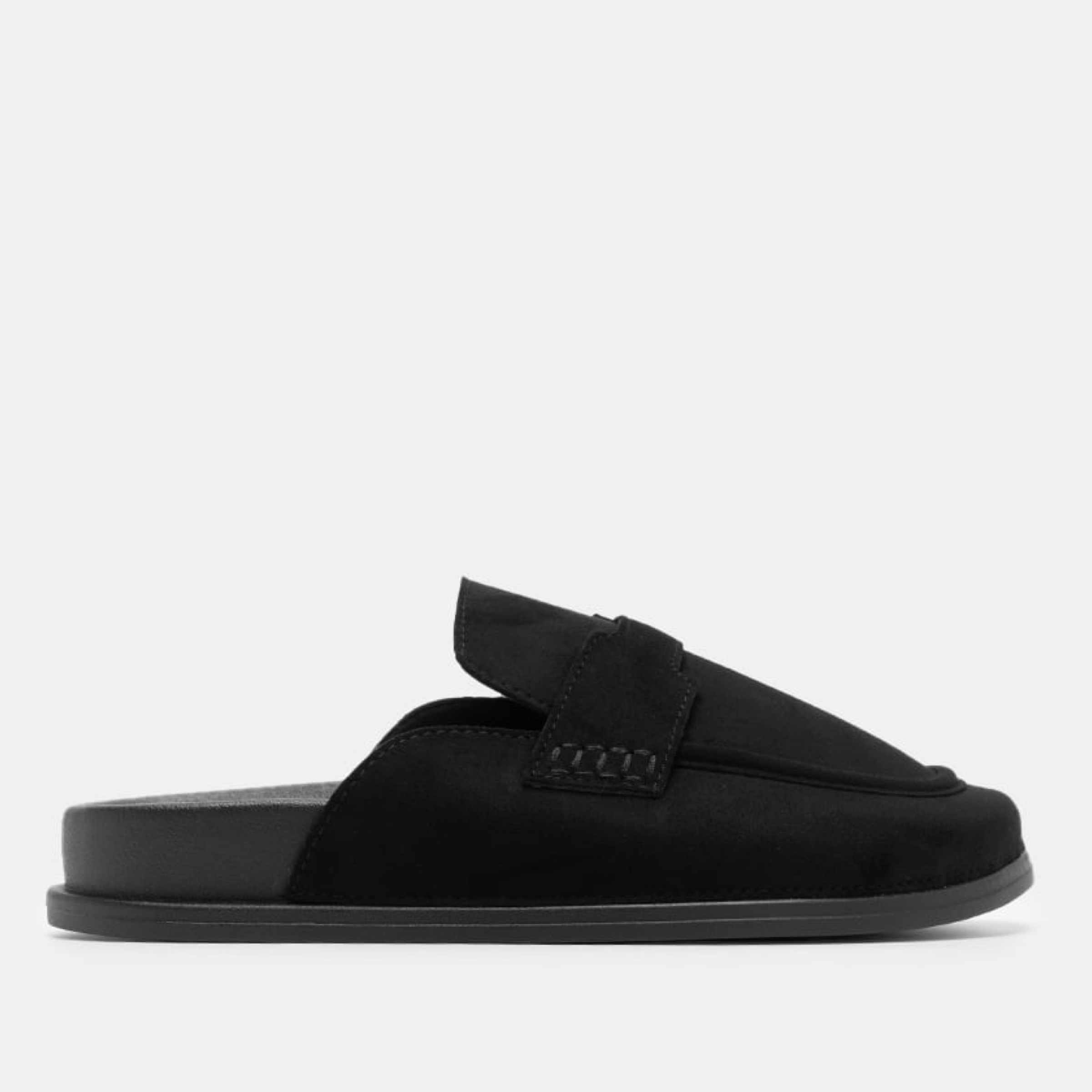 Black Suede Mules - Image 3
